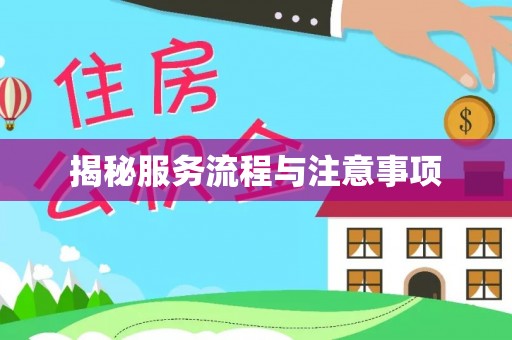 广州揭秘服务流程与注意事项