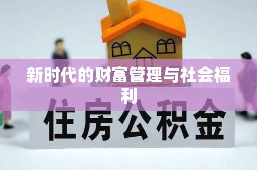 广州新时代的财富管理与社会福利