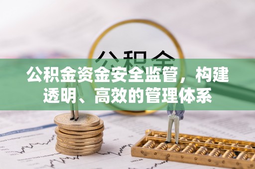 广州公积金资金安全监管，构建透明、高效的管理体系
