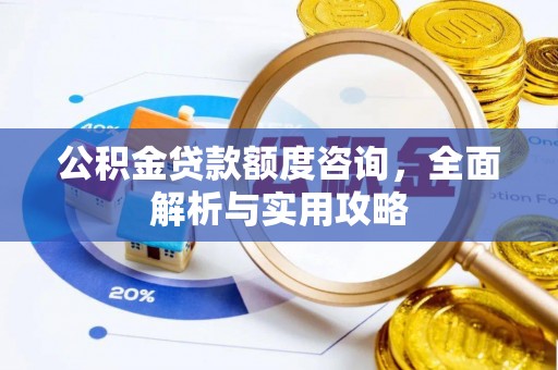 广州公积金贷款额度咨询，全面解析与实用攻略