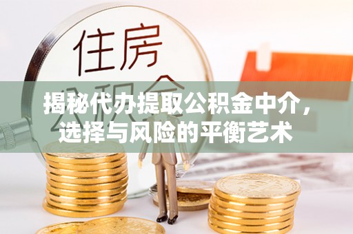 广州揭秘代办提取公积金中介，选择与风险的平衡艺术