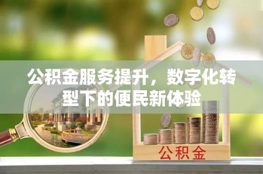广州公积金服务提升，数字化转型下的便民新体验