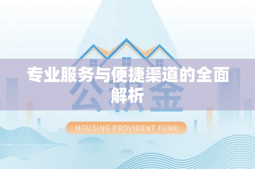 广州专业服务与便捷渠道的全面解析