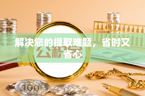 广州解决您的提取难题，省时又省心